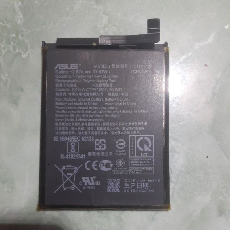 baterai hp Asus live L1 L2 original