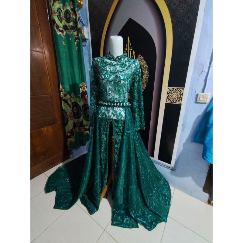 Kebaya pengantin full payet