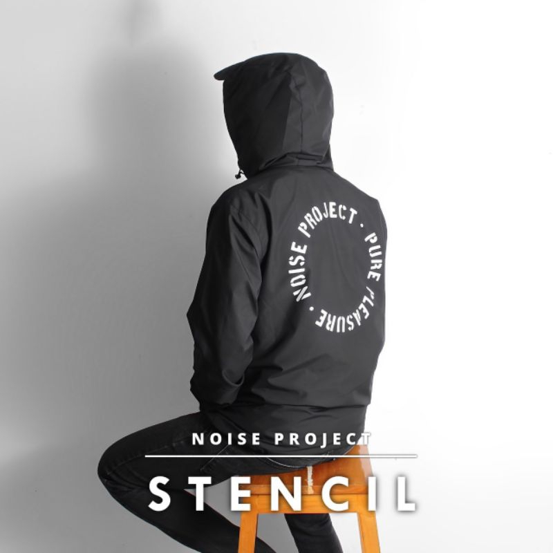 JACKET OUTDOOR STENCIL WOLVPACK WORLDWIDE