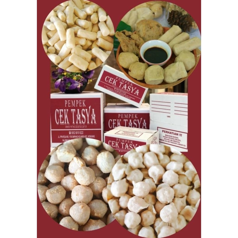 pempek cek tasya paket A 30 pcs