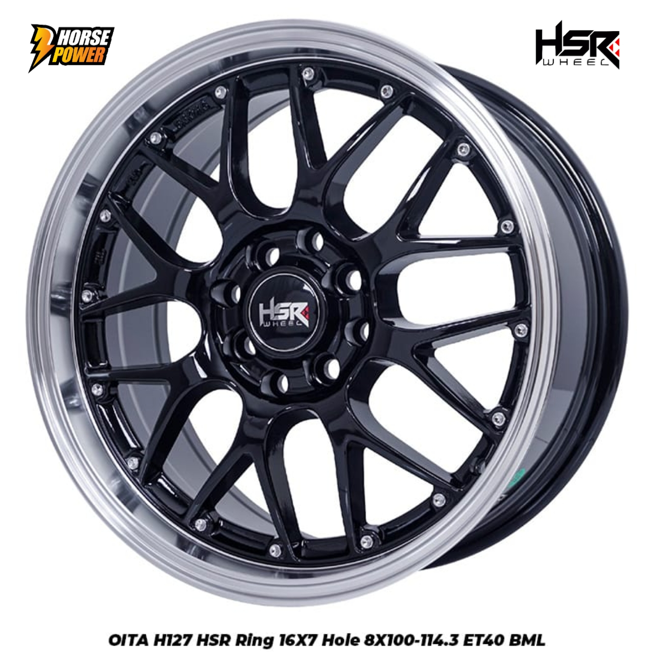 R16 HSR WHEEL • HSR OITA RING 16 • VELG MOBIL DAIHATSU AYLA • ROCKY • SIGRA • SIRION • XENIA • DLL