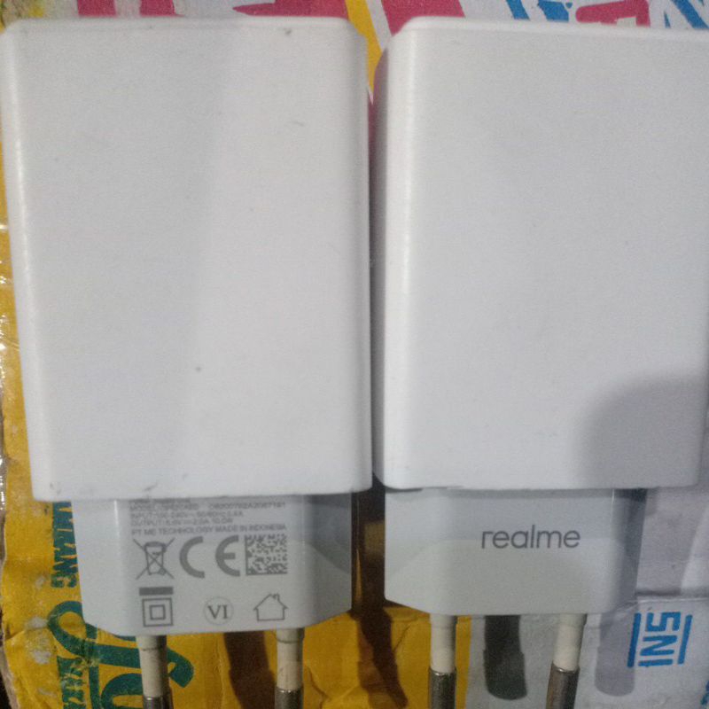 charger realme 2a bekas original
