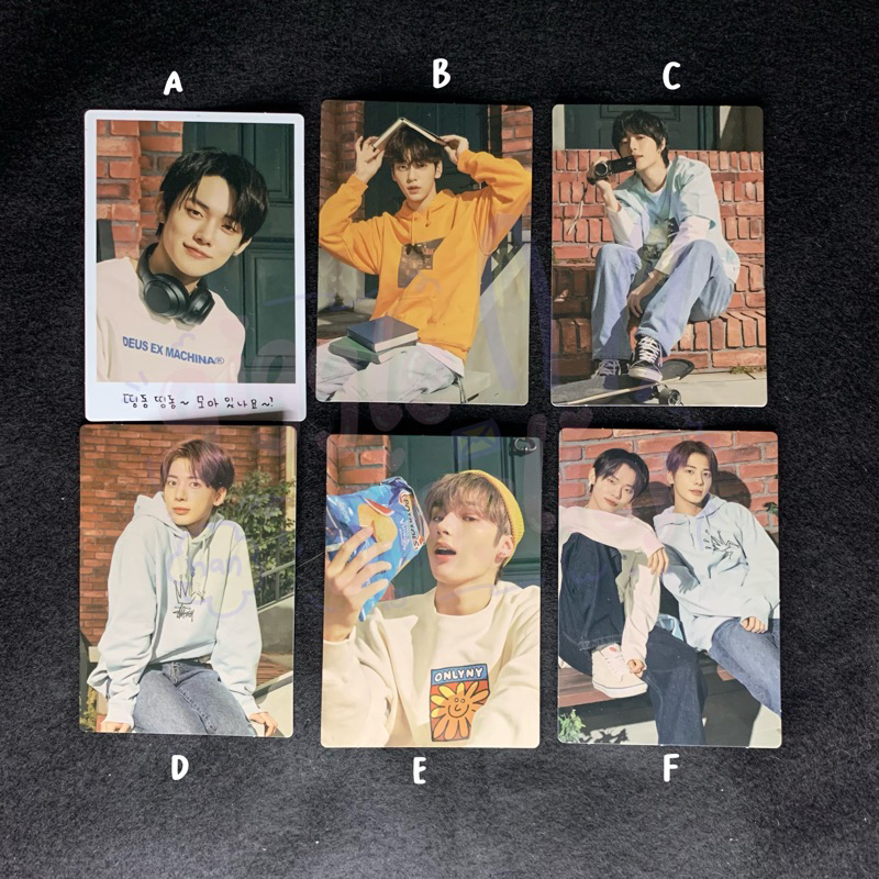 mpc txt fanlive 2022 moa x together photocard pc soobin yeonjun beomgyu taehyun hueningkai unit taej