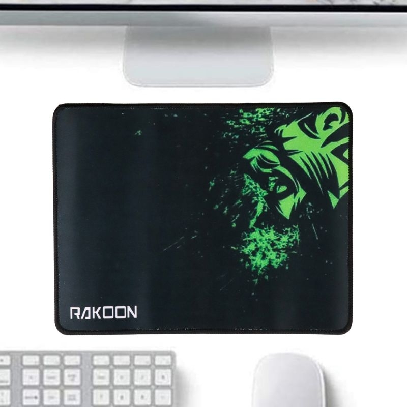 Mouse Pad Gaming Rakoon 24 x 32 cm - LS - Black