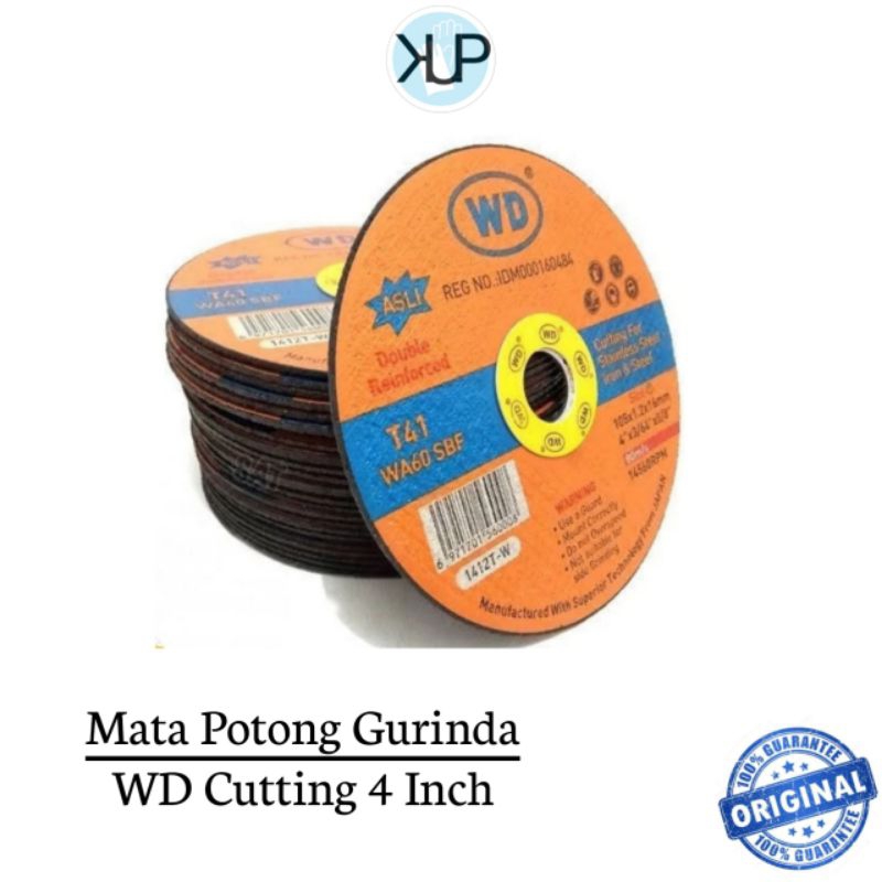 Gurinda Potong Besi WD / Mata Cutting Besi WD 4 Inch