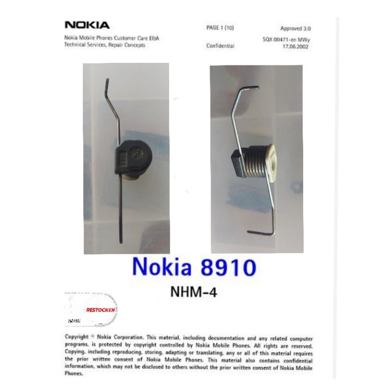Spring Slider Nokia 8910