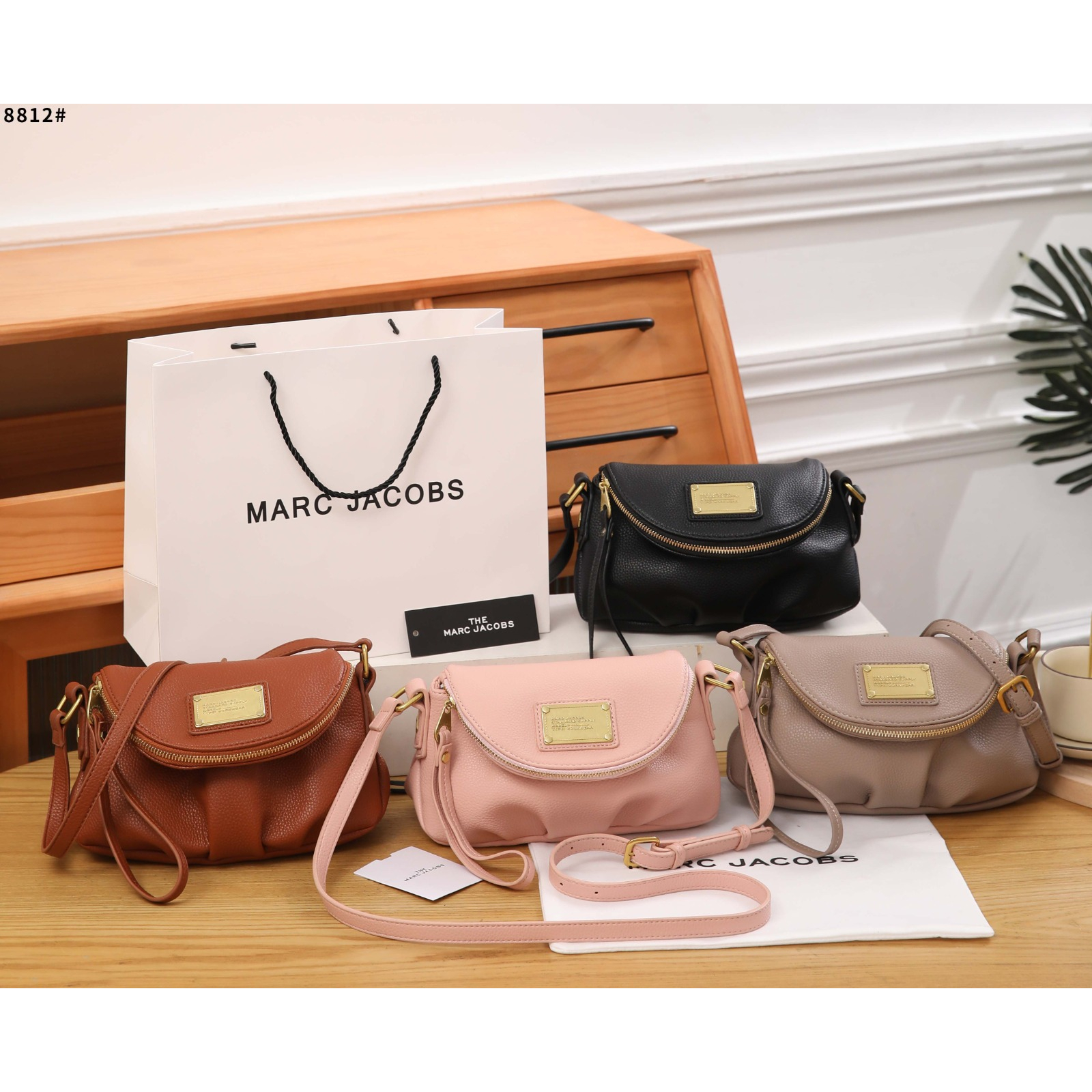 812 Leather Crossbody Bag