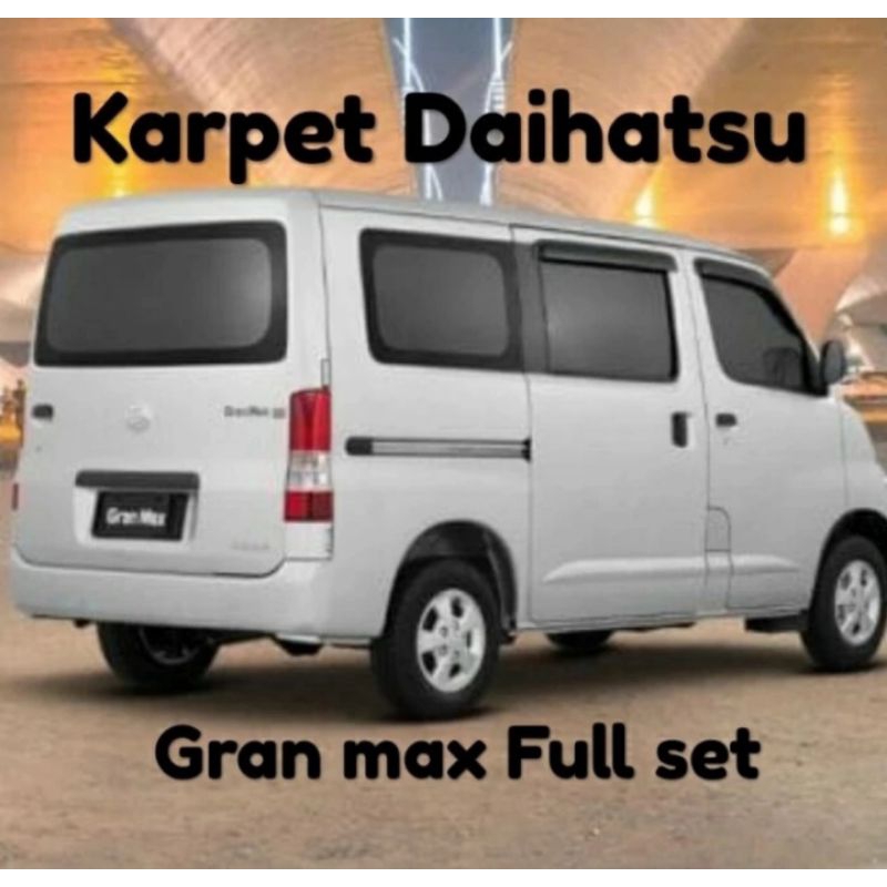 KARPET DAIHATSU GRANMAX MINIBUS FULL SET