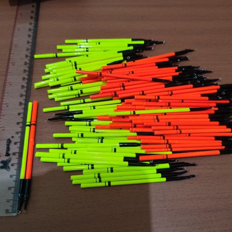 (isi 10) pelampung pancing Alang-Alang 10cm