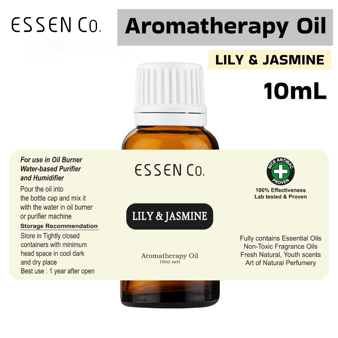 Essen Co Aromatherapy Essential Oil Lily Jasmine Pengharum Ruangan Aromaterapi 10ml