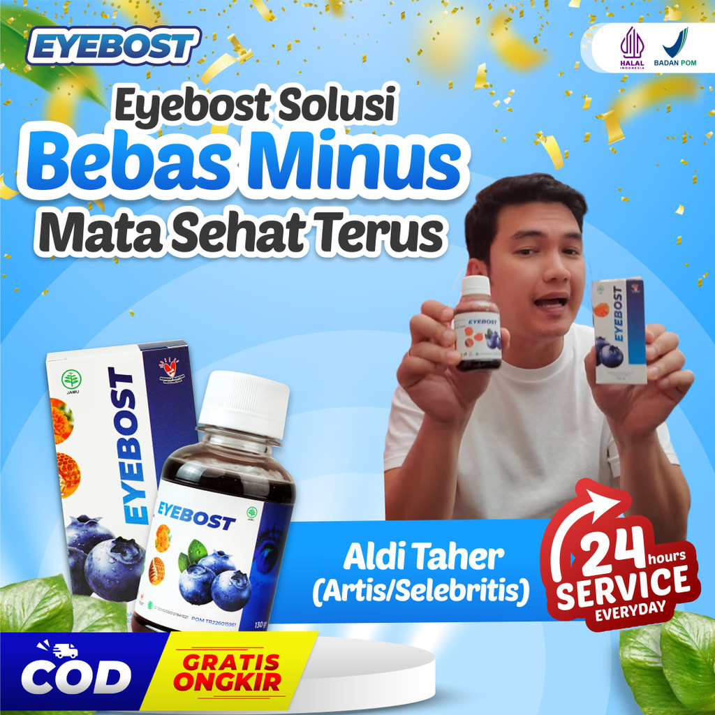 Eyebost – Madu Herbal Vitamin Mata Paket 10 Botol 130ml