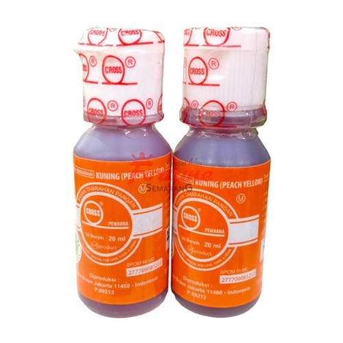 

PEWARNA CROSS PEACH YELLOW 20ML