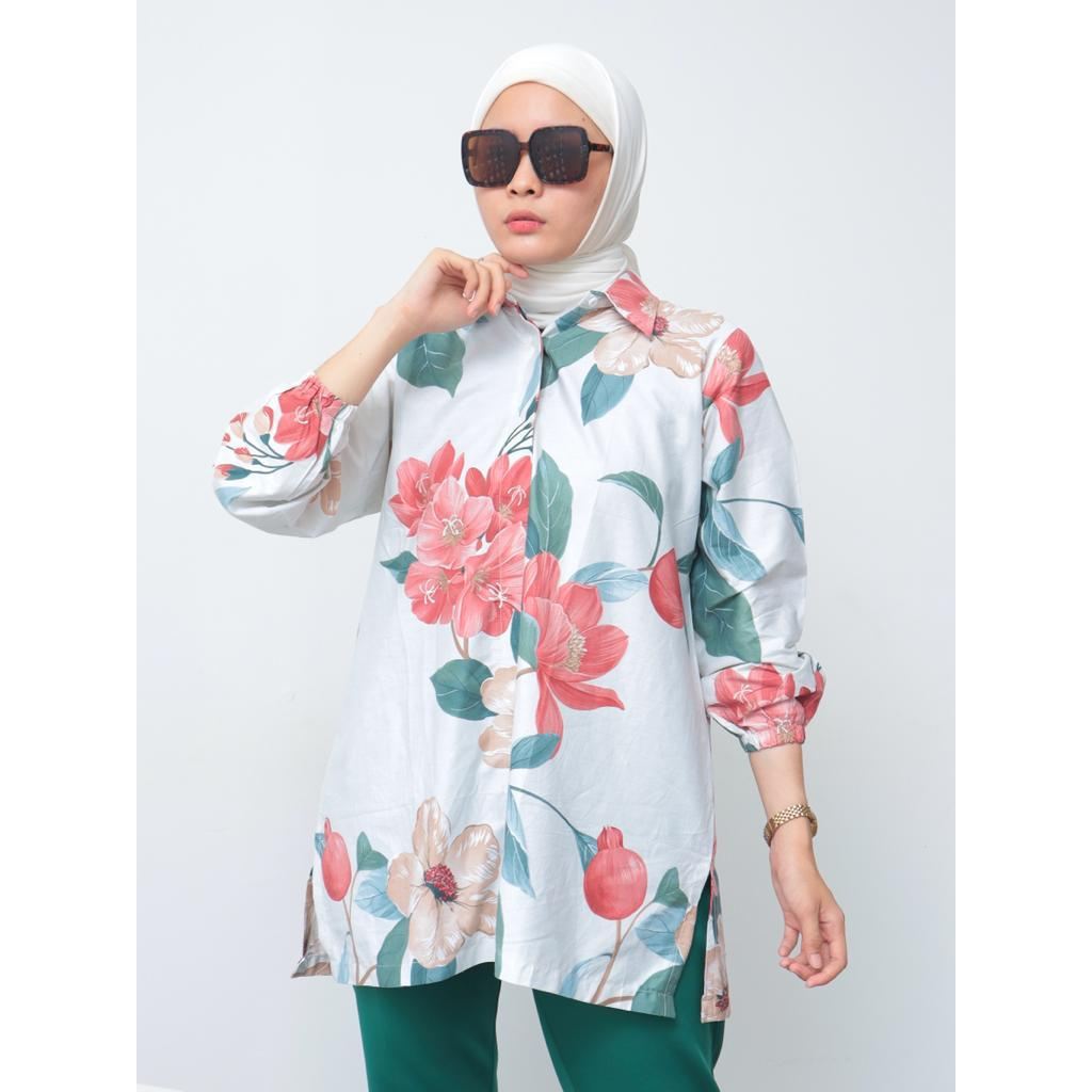 Kemeja Katun Oversize Floda - 2201.02.049