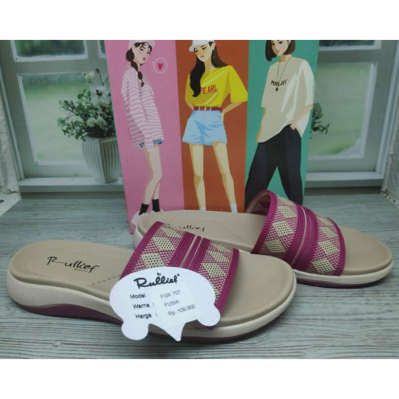 SANDAL RULIEF ANAK FGR 707 FHUSIA 31-35 Rp. 109900 HARGA MURAH MERIAH