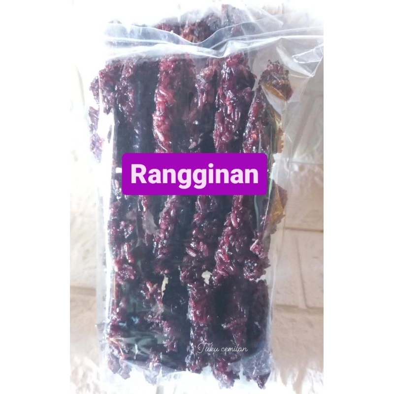 

Rangginan ketan hitam,RANGGINANG AMPYANG KETAN HITAM