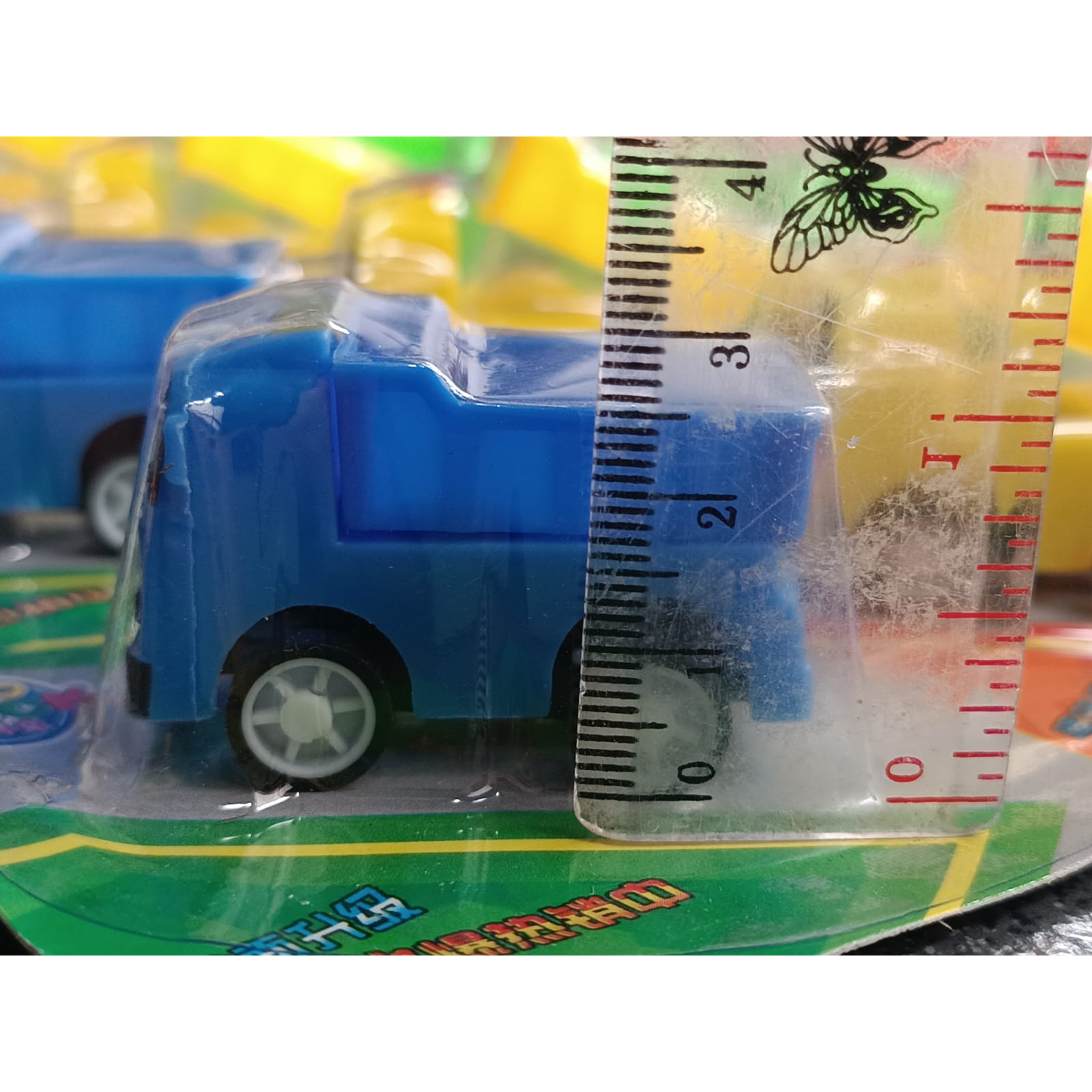 MAINAN MOBIL LEMBARAN TRUK TAYO PLASTIK WARNA WARNI HA TOYS 1 LEMBAR ISI 20 PCS