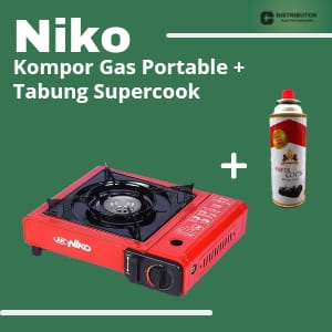NIKO Kompor Portable NK 268C Warna / Camping / Piknik / Bbq / Grill