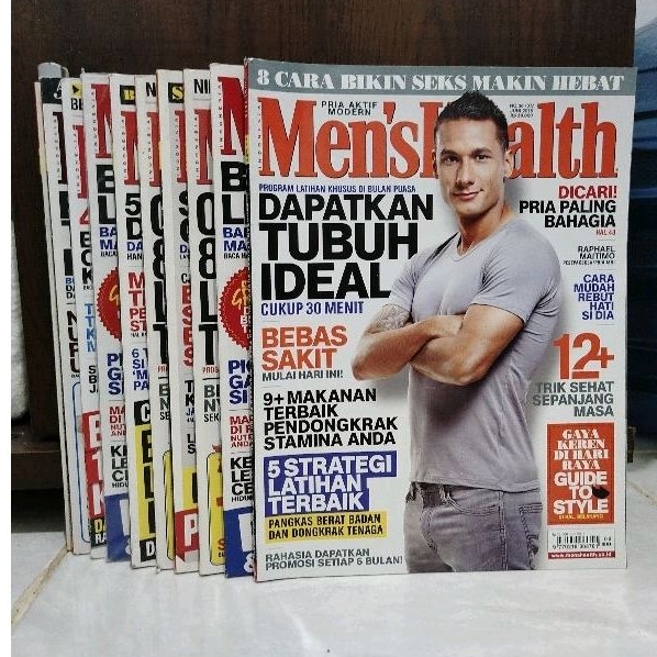 MAJALAH MENS HEALTH INDONESIA 2015