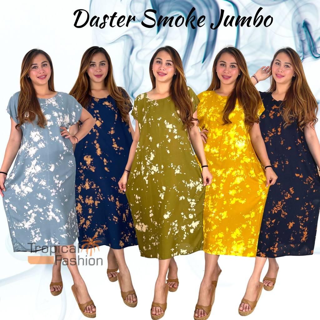 Daster Bali Smoke Jumbo Bahan Rayon Premium Untuk Remaja Termurah Dan Kekinian