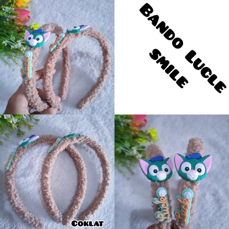 Bando Anak Cewek Perempuan Bandana Lucu karakter kekinian pita kartun hellokitty bulu bunga Aksesoris rambut terbaruu