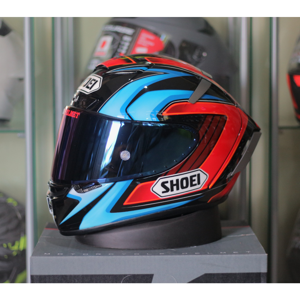 Helm Full Face SHOEI X14 Syahrin Second Size M Original