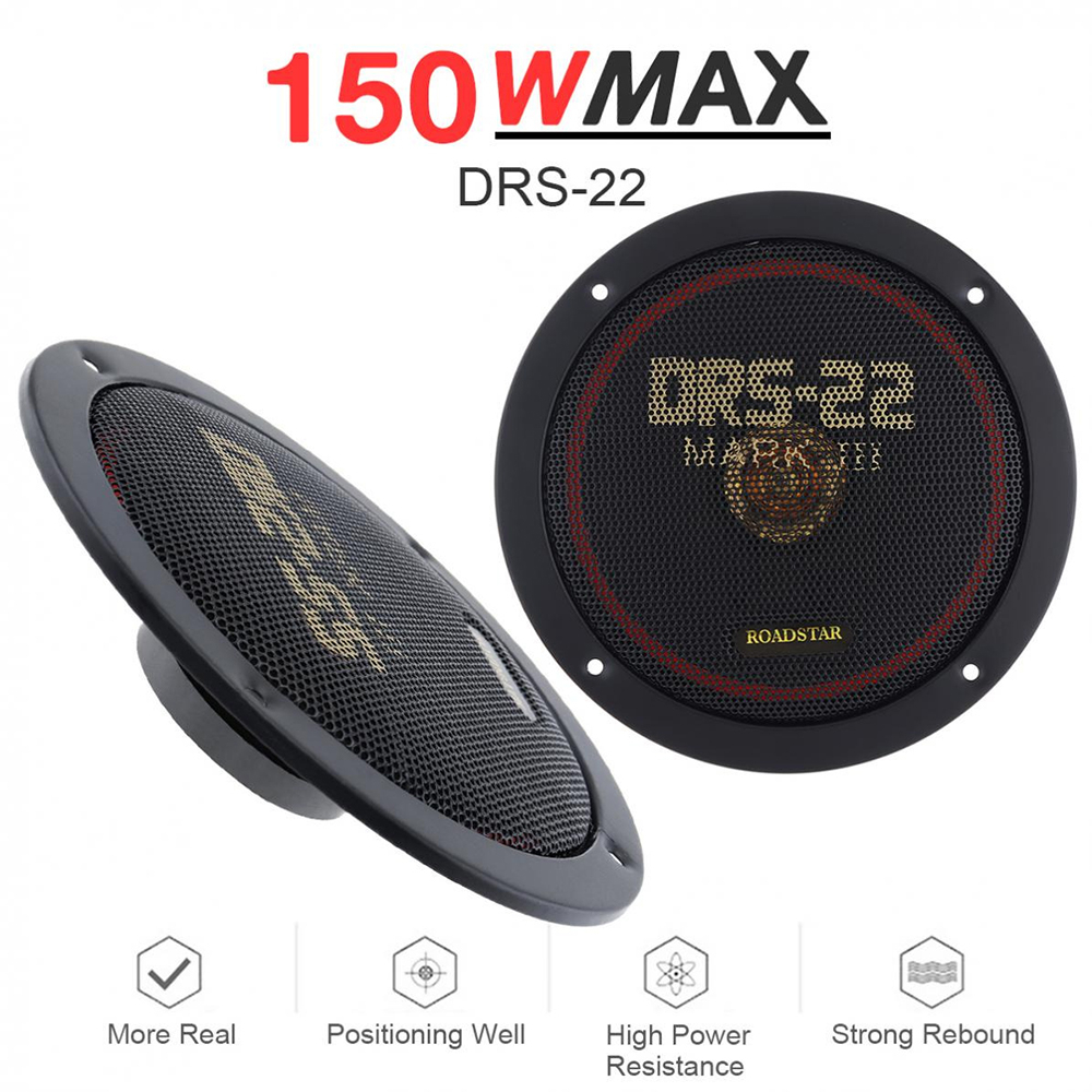 Speaker Mobil 6.5Inch 4Ohm Max 150Watt 2Pcs
