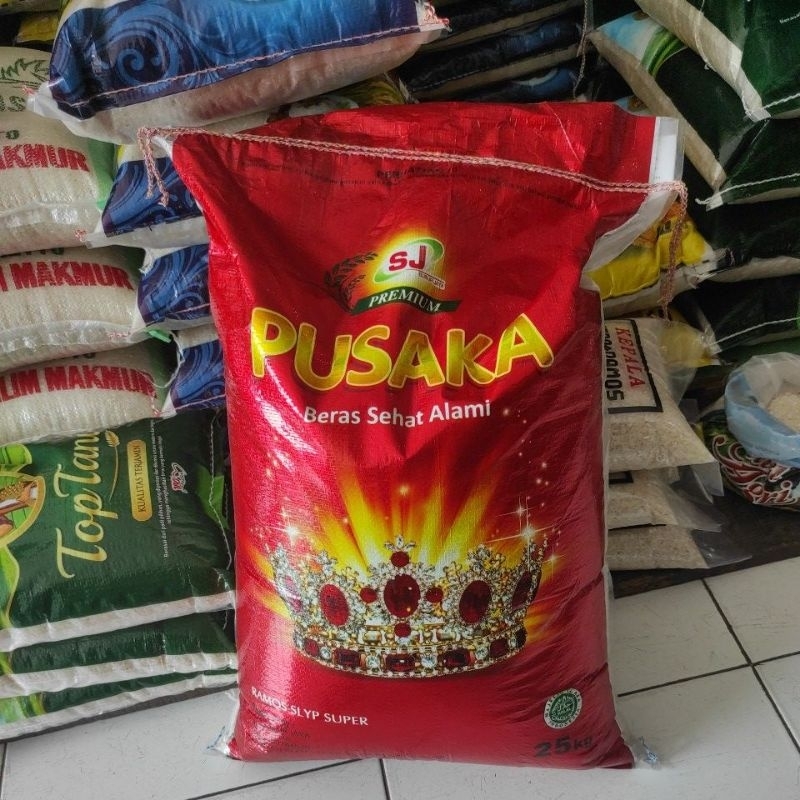 

Beras premium Pusaka 25 kg