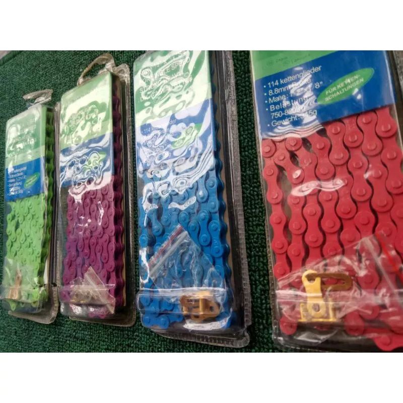 Rantai Sepeda Warna Single Speed Rantai Sepeda BMX Fixie