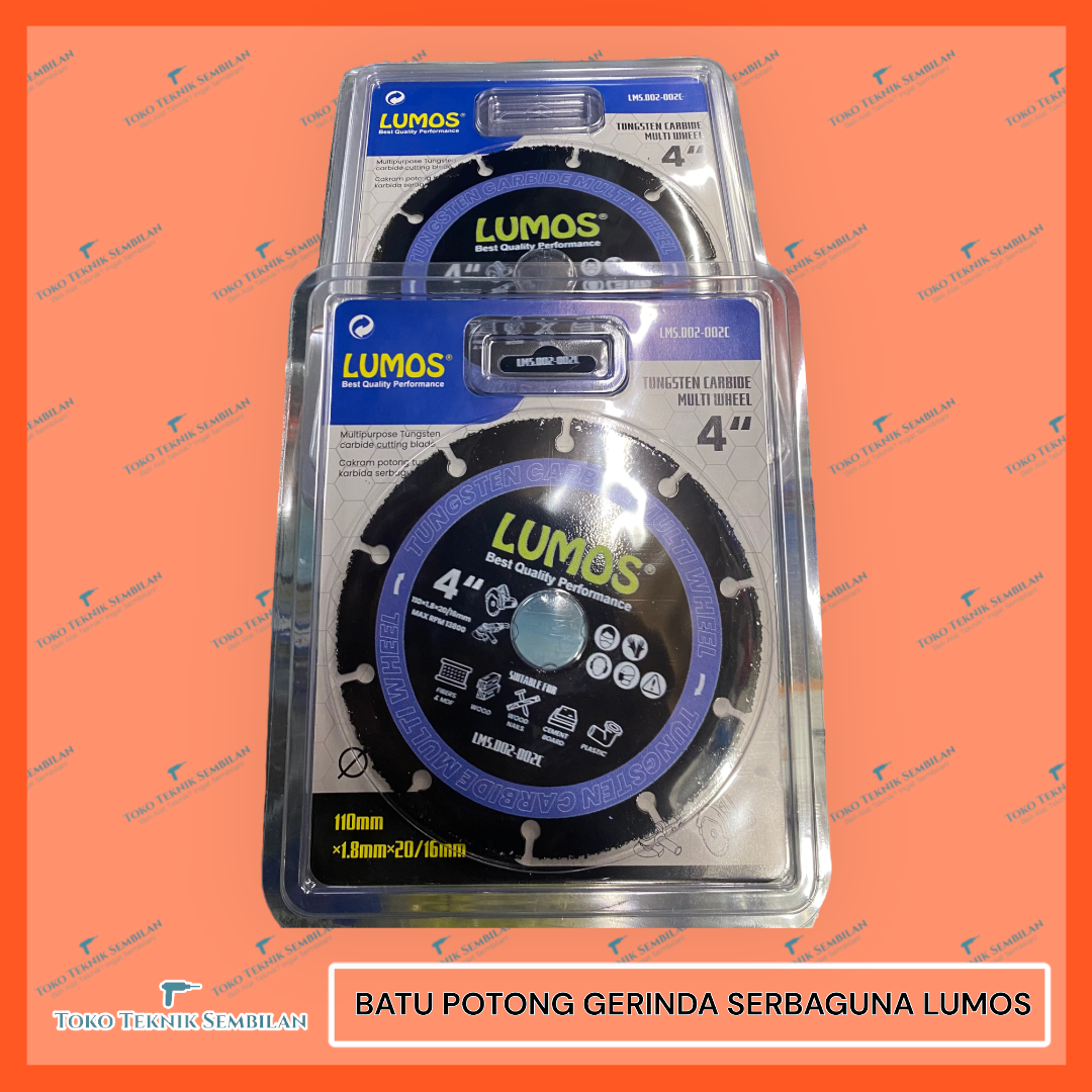 Batu Potong Gerinda Serbaguna 4"/Tungsten Carbide Multi Wheel 4" LUMOS