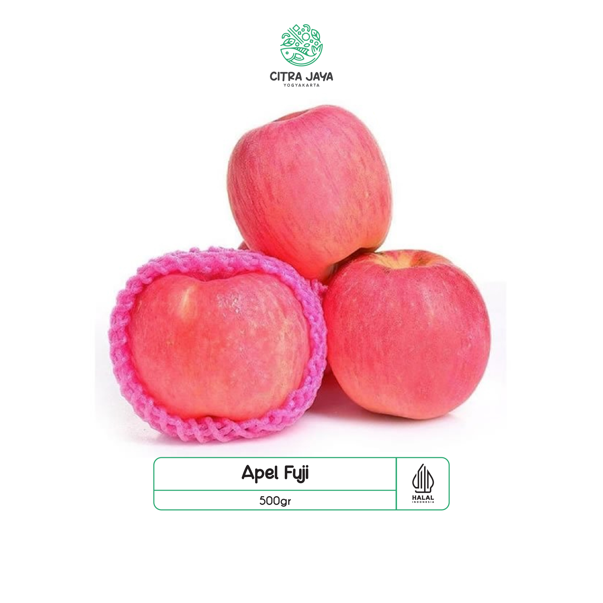 

Apel Fuji 500g - Citra Jaya Yogyakarta