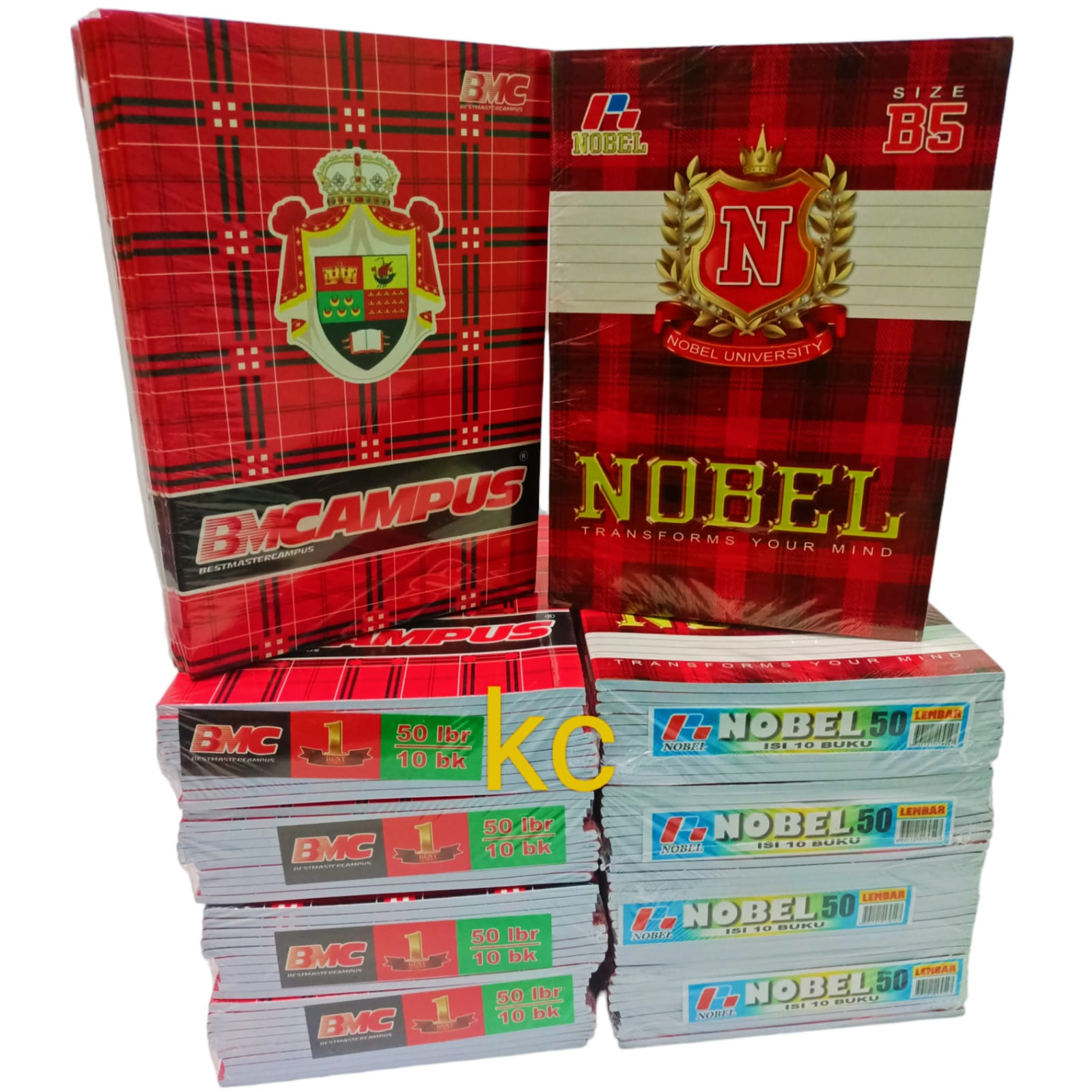 

1 PACK BUKU TULIS MAXI BMCAMPUS ISI 50 LEMBAR /BUKU CATATAN HARIAN SEKOLAH