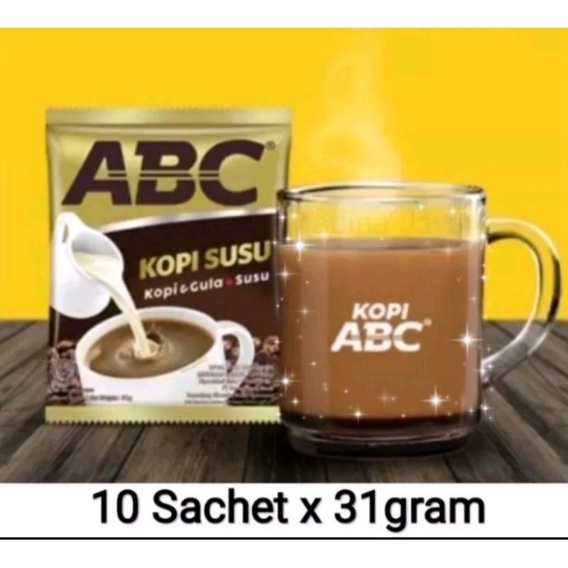 

Kopi ABC Susu Sachet 31 Gram Harga 1Renceng Isi 10Pcs