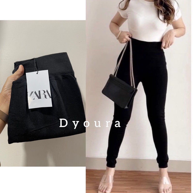 Legging Basic Tebal Import Premium leging zara / Bigsize Jumbo Elastis Highwaist /legging polos