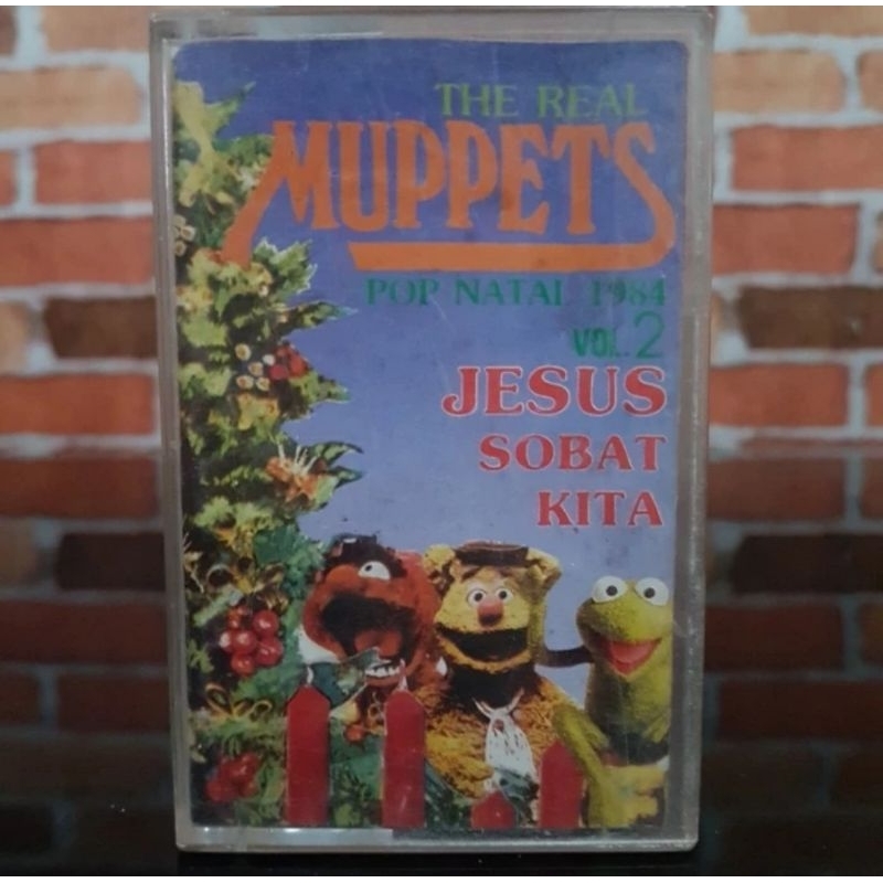 Kaset Pita The Real Muppets-Pop Natal 1984 Vol.2