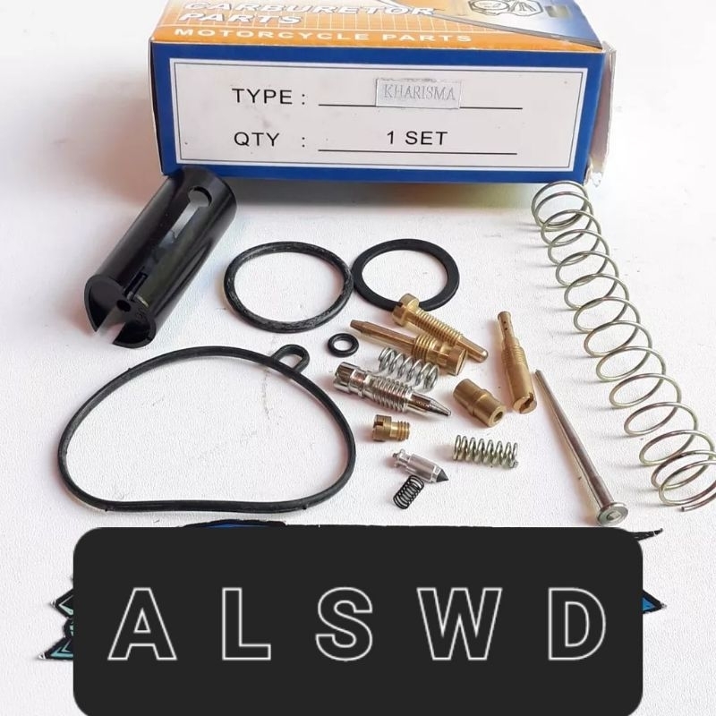 Repair Kit Repairkit + Skep Karbu Karburator Win 100 Karisma GL Pro Neotech