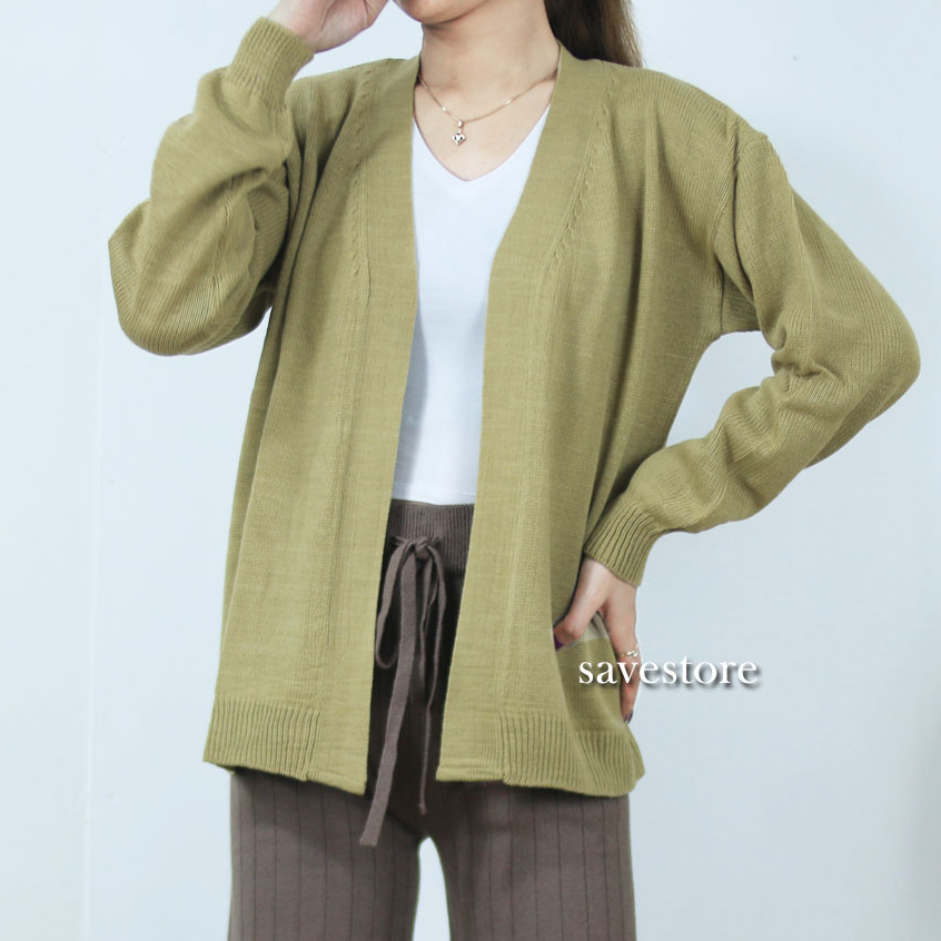 Bailey Outer Cardigan • Outer Cardigan Rajut wanita