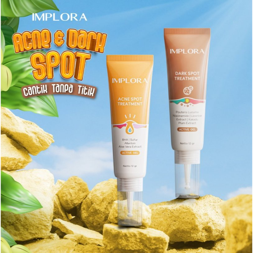 IMPLORA Acne Spot &amp; Dark Spot Treatment - 12 g