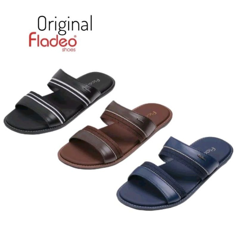 sandal pria original branded sandal pria casual fladeo sendal slop pria original