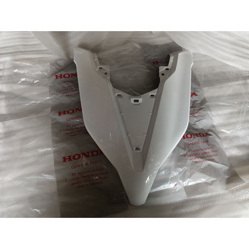 COVER FRONT BODI DEPAN VARIO 125,150 NEW PUTIH mutiara GLOSSY