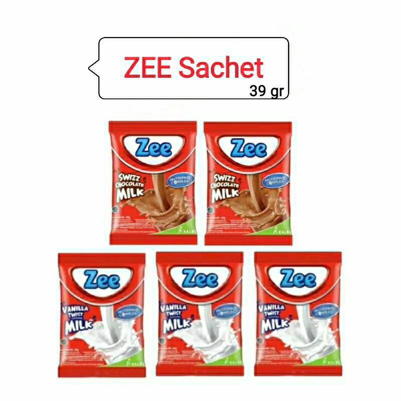 ZEE Nurtipro Complex Sachet Vanilla // Chocolate  Sachet 1pc - Susu Bubuk Anak