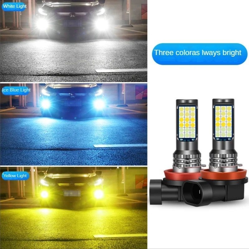 Foglamp Led Mobil Foglight Lampu Kabut Mobil H8 H9 H11 HB4 9006 R324