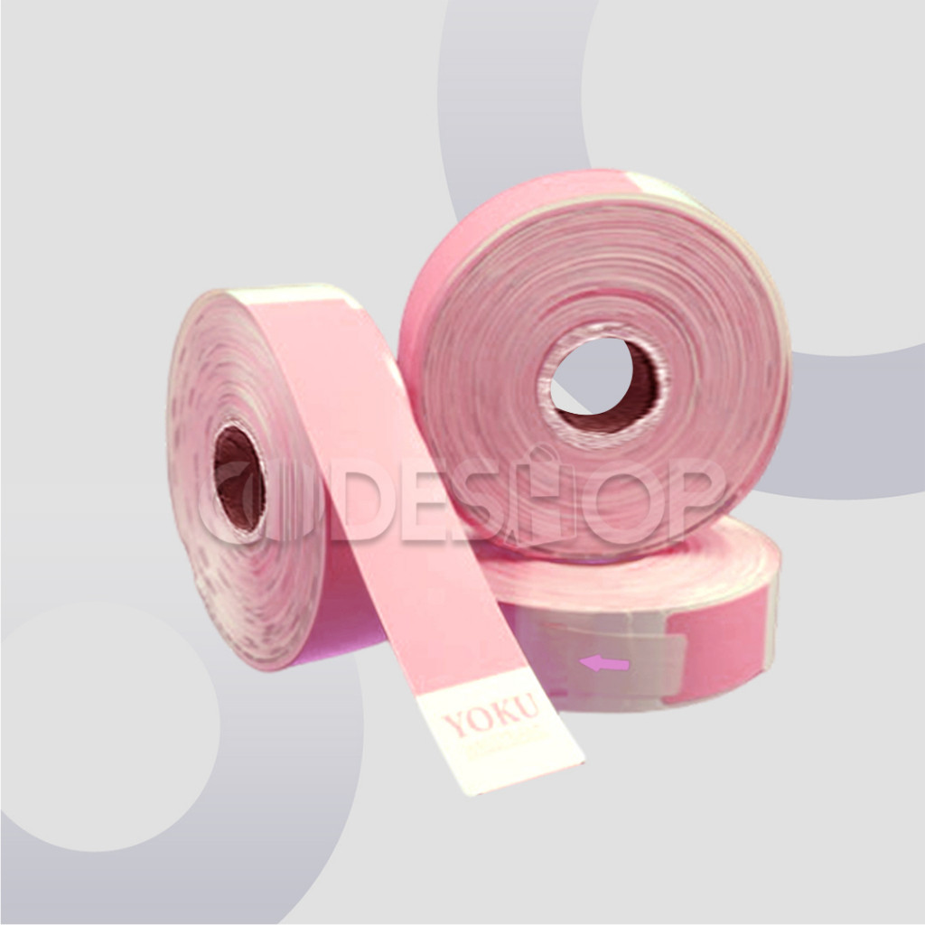 Gelang Pasien Thermal Wristband 275x26 mm Dewasa Pink isi 200