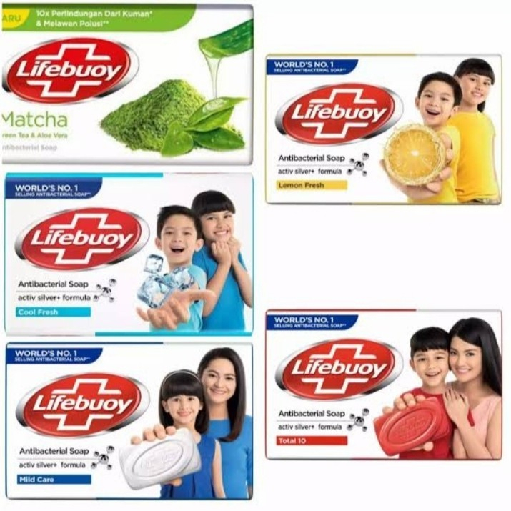 SABUN MANDI BATANG LIFEBUOY 75GR ALL VARIANT