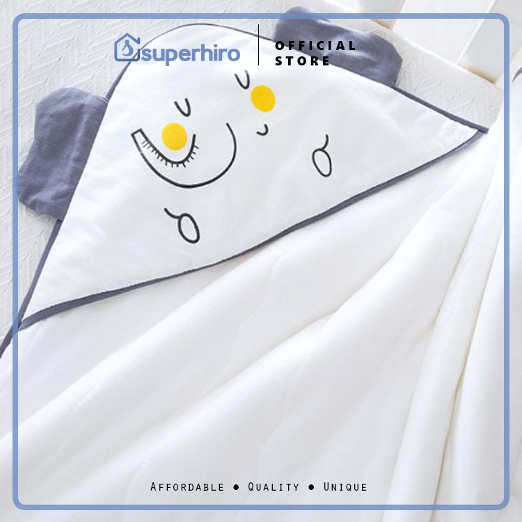 Sleeping Bag Kantong Tidur Bayi Selimut Topi Bayi Blanket Baby