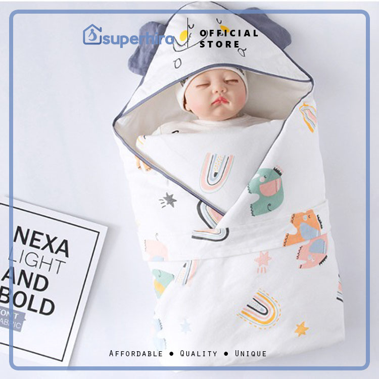 Sleeping Bag Kantong Tidur Bayi Selimut Topi Bayi Blanket Baby