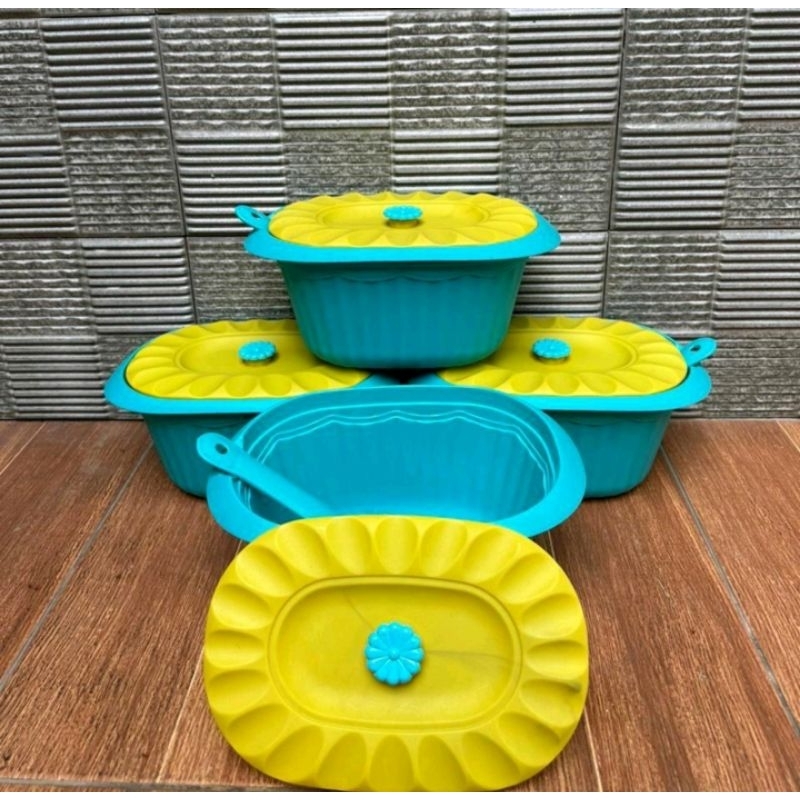 SET BASI 4 PCS PRASMANAN WARNA + 4 PCS IRUS SAYUR BAHAN PLASTIK