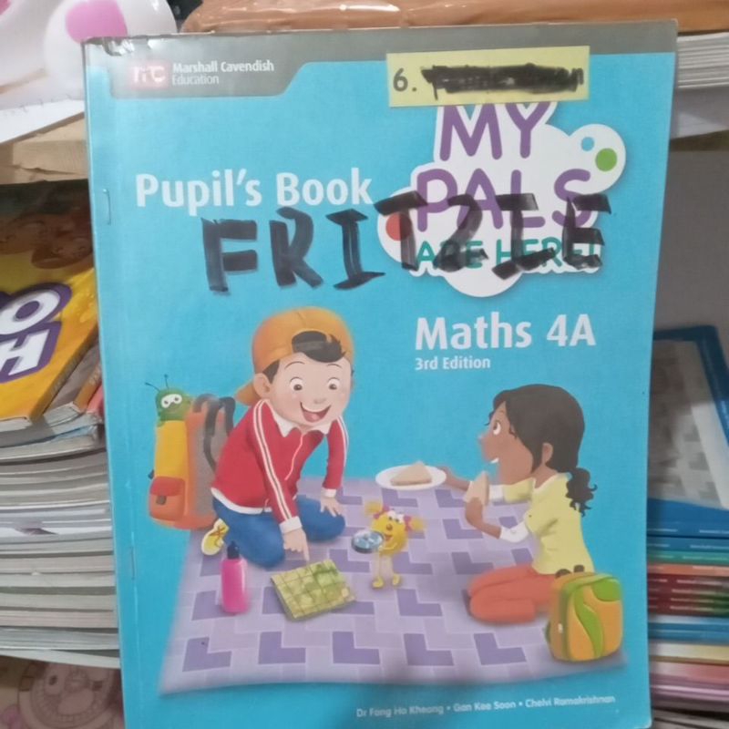 My Pals are Here Math 4A Pupil's Book