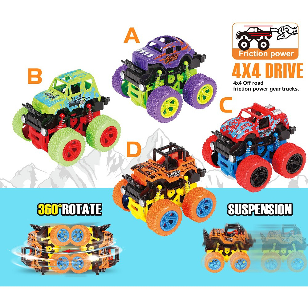 Stunt Car RC Car Toy 360° Tumbling for Kid Children Early Education Toys
