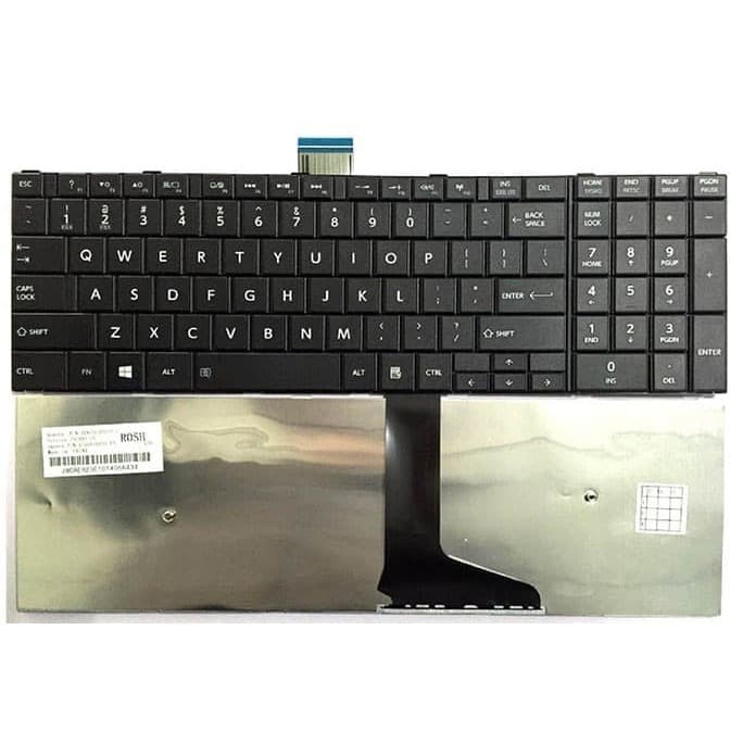 KEYBOARD TOSHIBA SATELLITE C50 C50D C55 C55D C55T