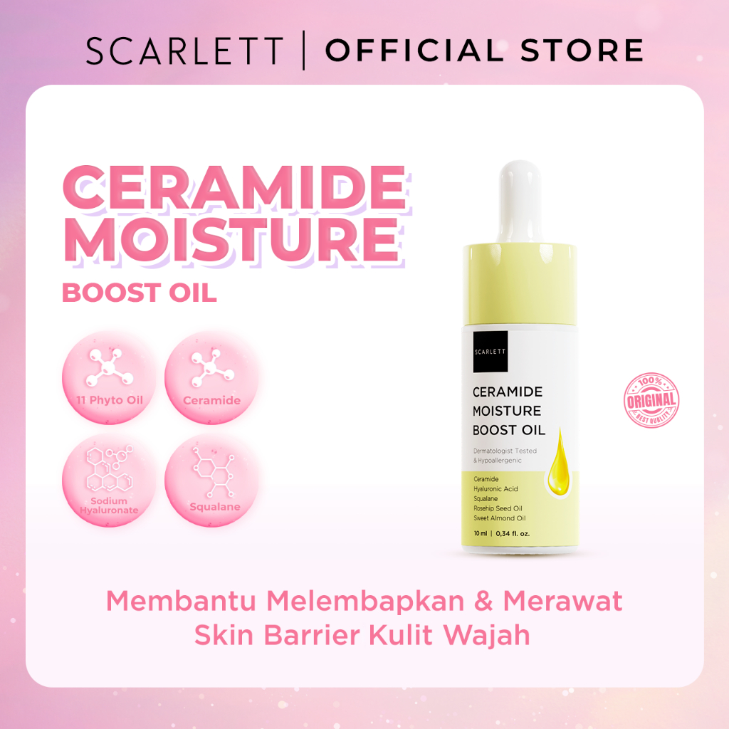 Scarlett Whitening Ceramide Moisture Boost Oil